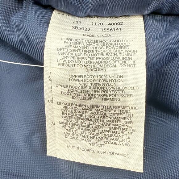 NEW Columbia Big Kids Lightning Lift Insulated Jacket Hooded Blue Navy Size L - Picture 6 of 11